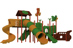 Gemi Temalı Oyun Grubu A-100 PRK-105 | Temalı Metal Oyun Grupları | Erse Kent Mobilyaları